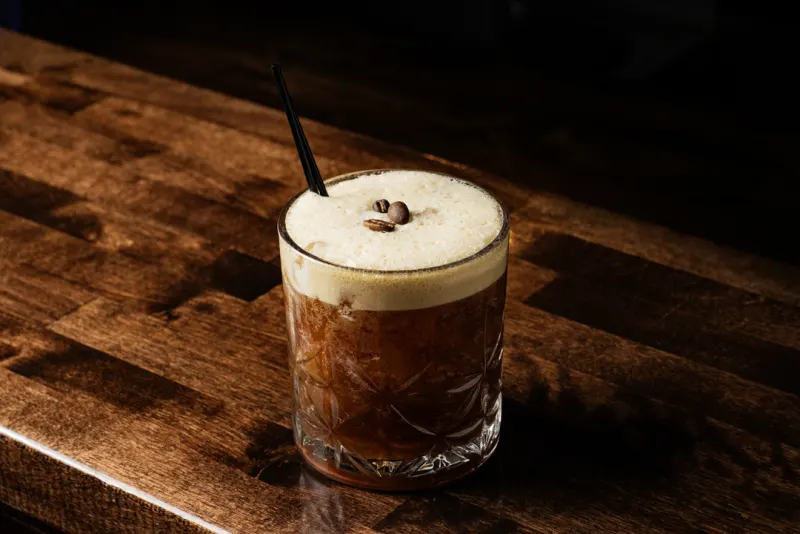 Espresso Martini cocktail at The Foodie Club Grand Canyon