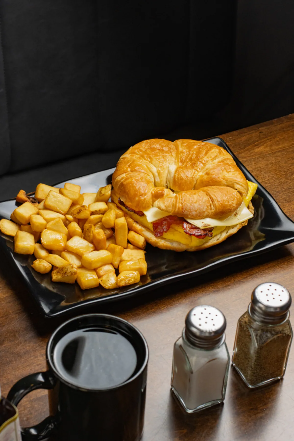 Breakfast Sandwich at The Foodie Club