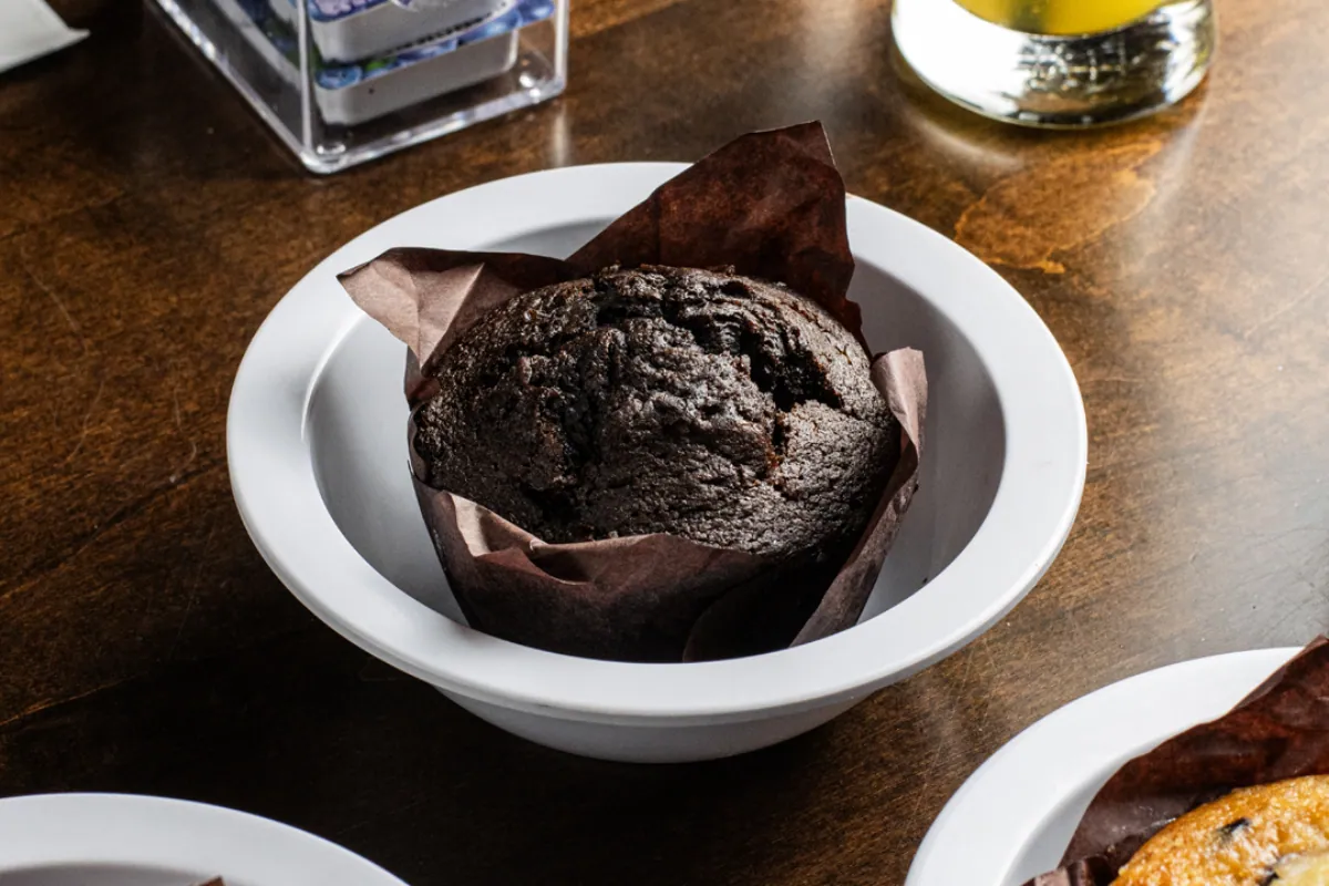 Chocolate Chunk Muffin at The Foodie Club