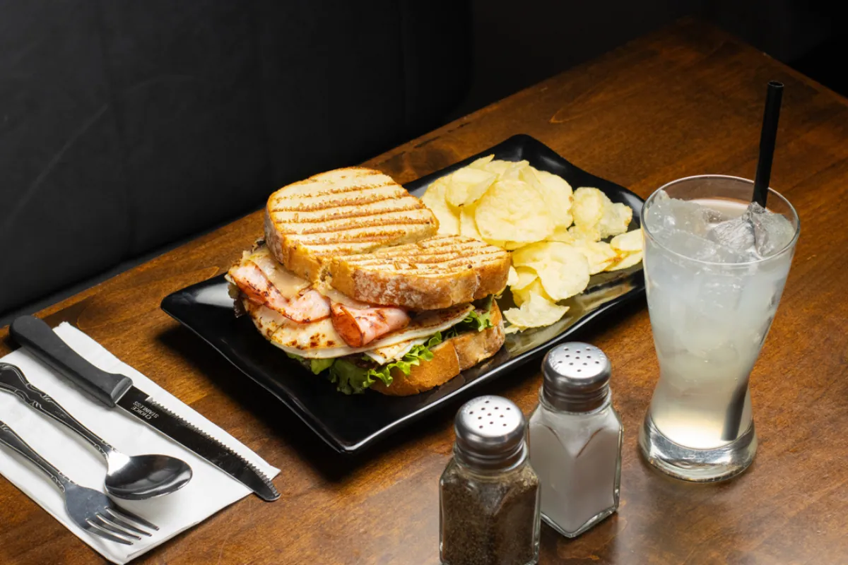 Club Sandwich dinner at The Foodie Club Tusayan