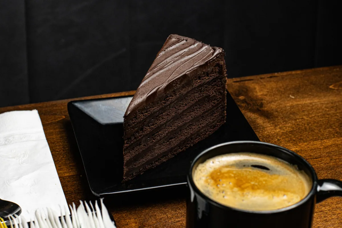 Five-Layer Chocolate Cake at The Foodie Club Tusayan AZ