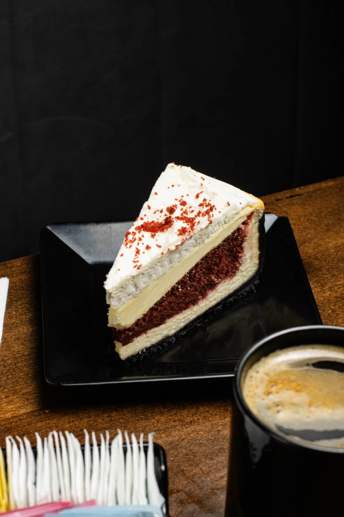 Red Velvet Cheesecake at The Foodie Club Grand Canyon