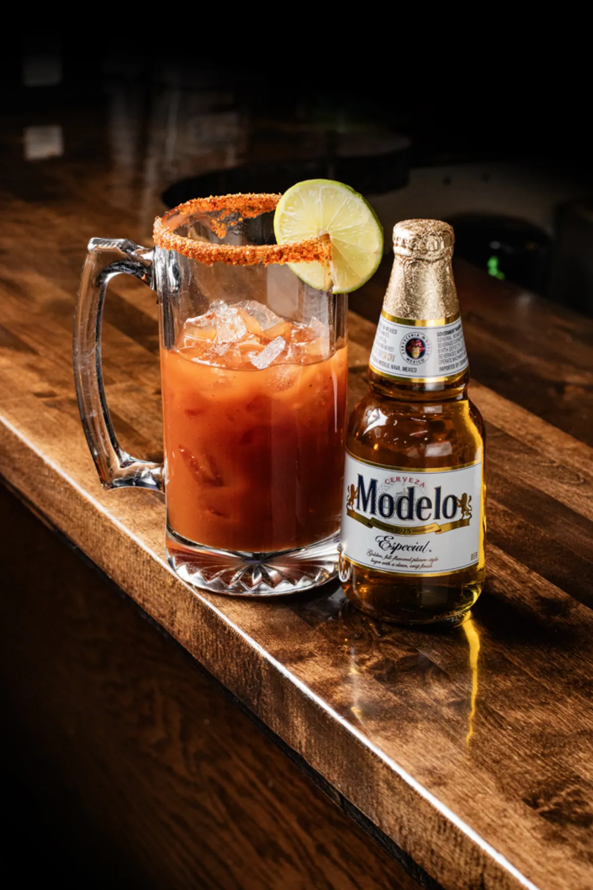 Michelada at The Foodie Club bar near Grand Canyon