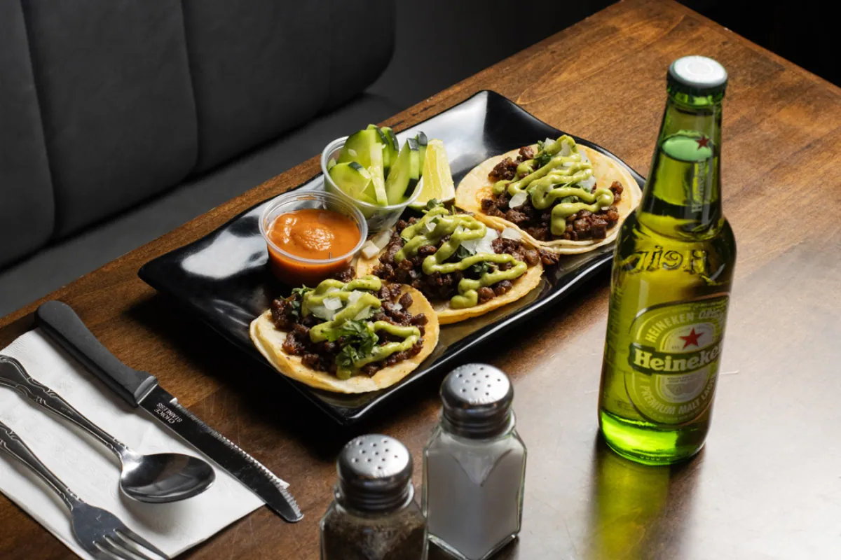 Carne Asada Tacos at The Foodie Club